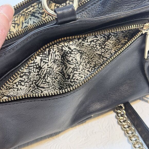 Rebecca Minkoff Mini MAC Black Leather Crossbody - Picture 12 of 14